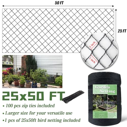 25 x 50 FT Bird Netting (25 x 50 FT)