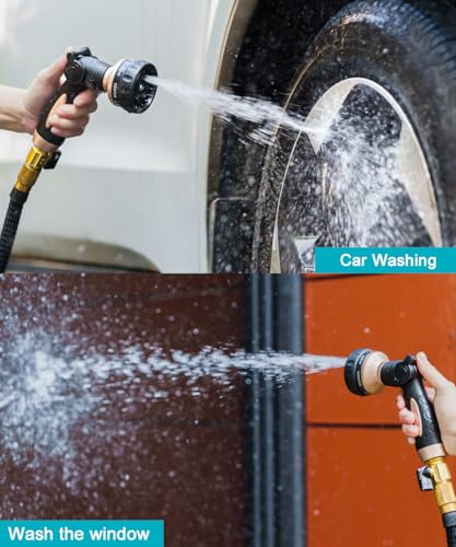 Garden Hose Nozzle 100% Heavy Duty (Dial Modelling / Rose Gold)