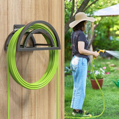 Hose Holder Wall Mount (Black / 1 Pack)