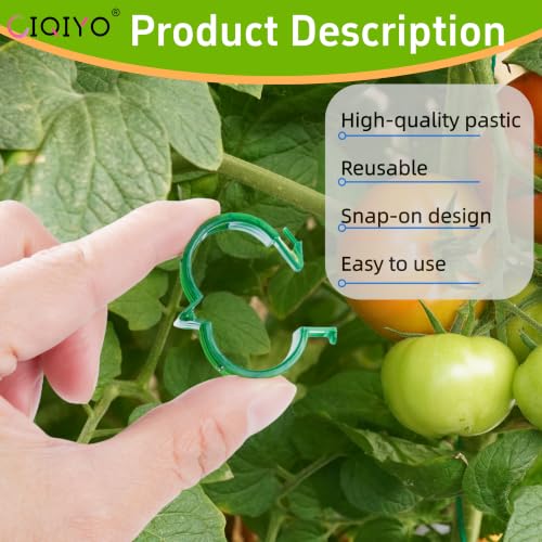 300 Pcs Plant Support Clips (300 Count)