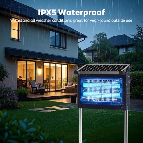 Solar Bug Zapper Outdoor (Space Blue)