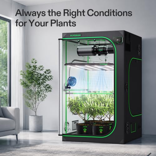 4x4 Pro Grow Tent Kit 550W Aerolight E42A+ Smart Control System (Plus 48" x 48" x 80")