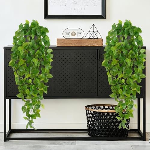 Fake Hanging Plants (Epipremnum Aureum / 2Pcs Plants with Pot)