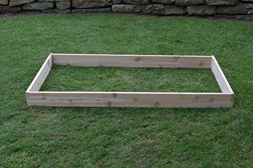 Red Cedar Wood Raised Vegetable Garden Bed