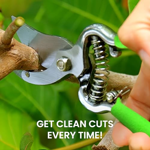 Garden Guru Classic Bypass Pruning Shears Clippers (4 Pack / Bypass Pruner)