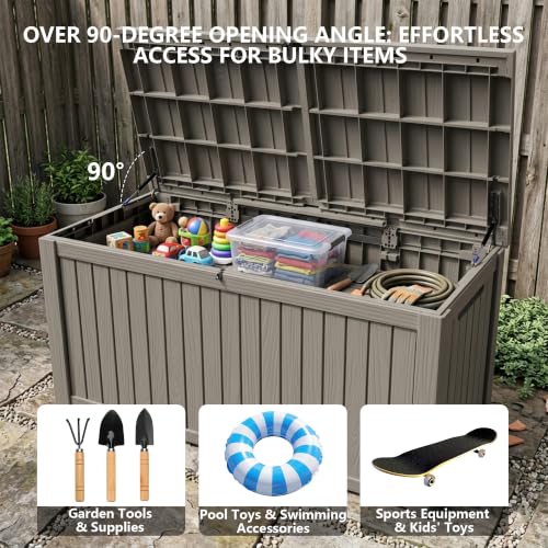 Outdoor Storage Box (Grey / 200 Gallon 3.0)