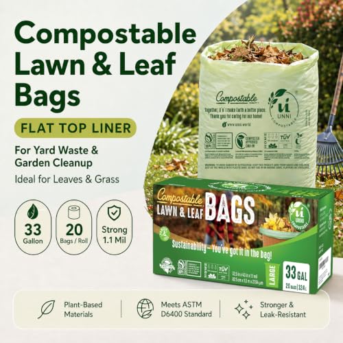 30 33 Gallon Compostable Bags (33 Gallon / 20 Count (Pack of 1))