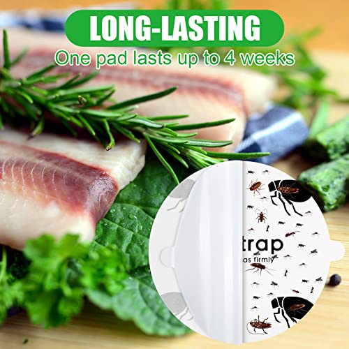 Flea Trap Refills Sticky Glue Discs Double Layer 7.1 Inch (30 Count)