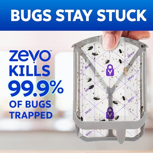 Flying Insect Trap Refill Cartridges for Fruit Flies & Gnats (10 Refill Cartridges)