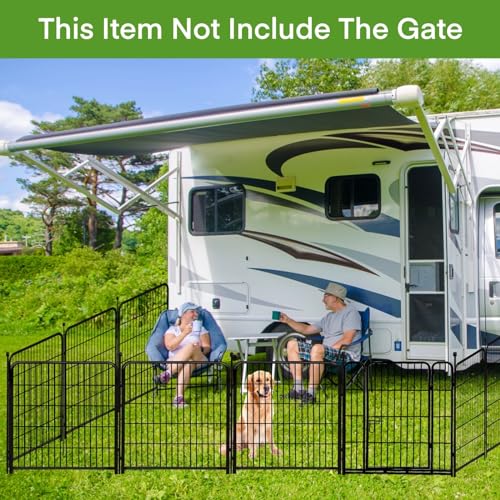 48in Tall Garden Fence No Gate (17.7 Foot)