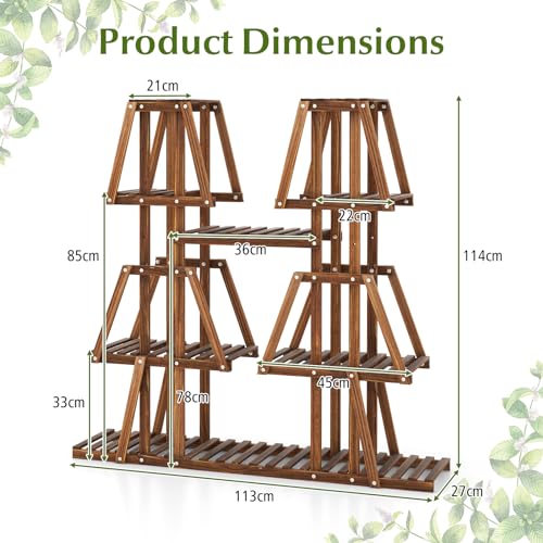 Plant Stand Indoor (45" x 11" x 45")
