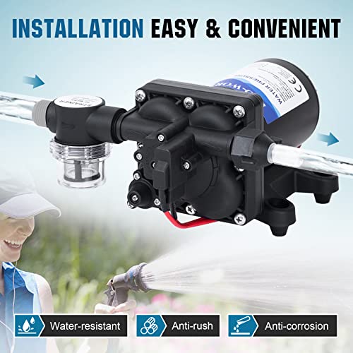 42 Series 12V RV Water Pump with Pressure Switch