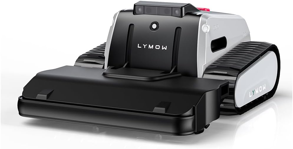 One Robotic Lawn Mower for Large Yards up to 1.73 Acres, Handles 45° (100%) Slopes, RTK-VSLAM Navigation, AI Obstacle Avoidance, No Perimeter Wire, Multi-Zone Mapping, Cut Height 1.2 to 4"