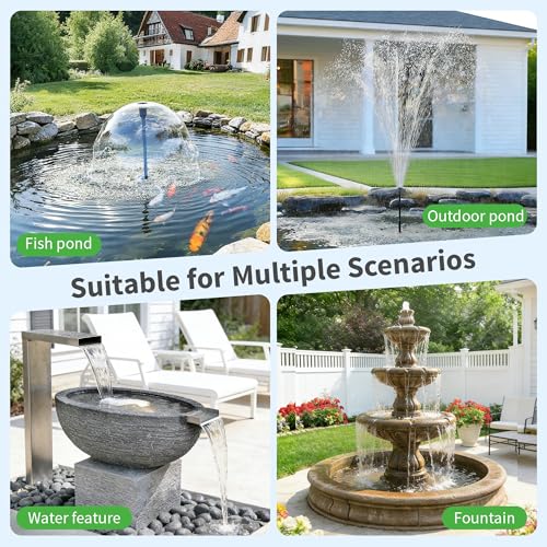 120W Solar Water Fountain Pump (120W)