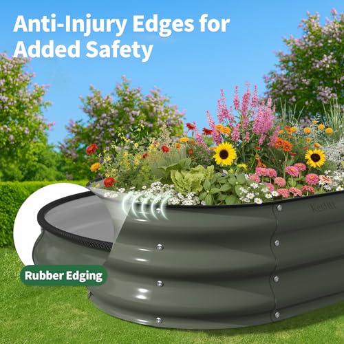 Raised Garden Bed (Volcanic Gray / 4x2x1FT)