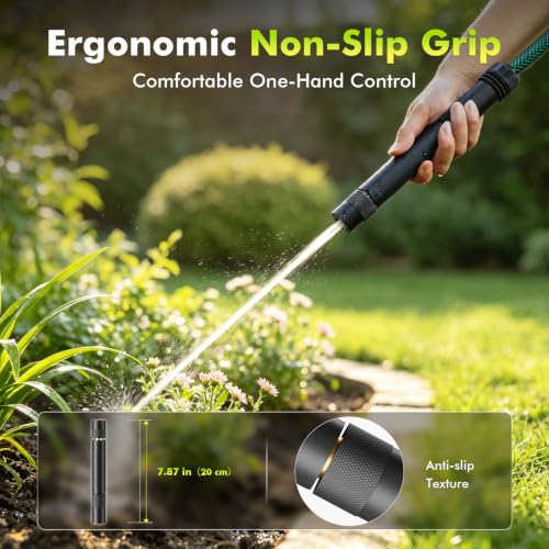 High Pressure Metal Hose Nozzle (M-Black / 3/4 inch)