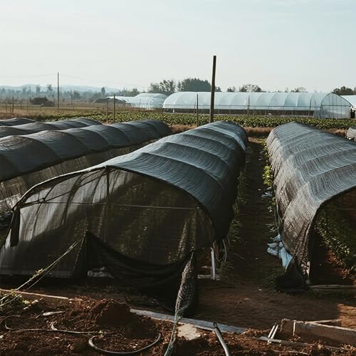 120x6 FT Outdoor Shade Cloth for Garden & Plants (70%-6 FT x 120 FT)