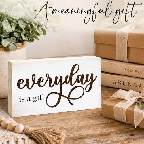 3x5 Inspirational Wooden Block Sign (Gift-1)