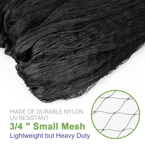 50' x 50' Bird Netting Heavy Duty Nylon 3