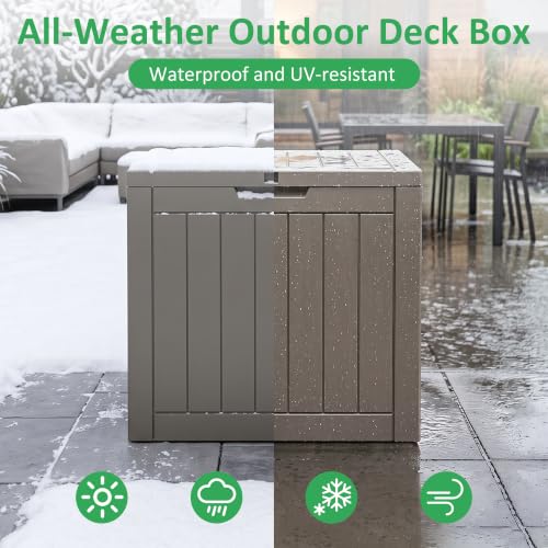 40 Gallon Lockable Outdoor Deck Box (Pro Grey / 40 Gallon)