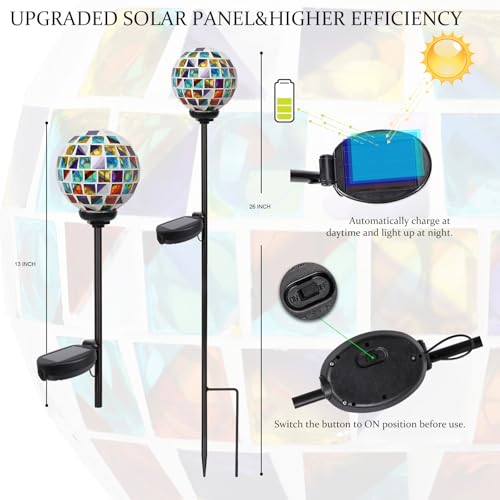 Decorative Solar Garden Lights (Gold)