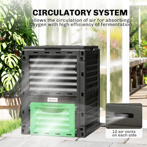 Garden Compost Bin (Green)
