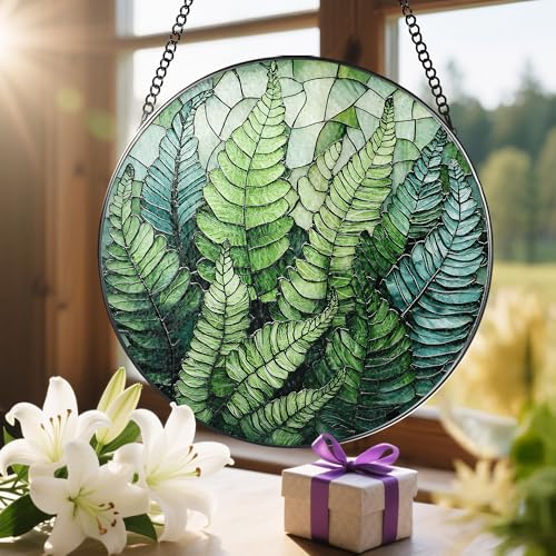 8'' Fern Plant Sun Catcher Ornament (Fern Plant)