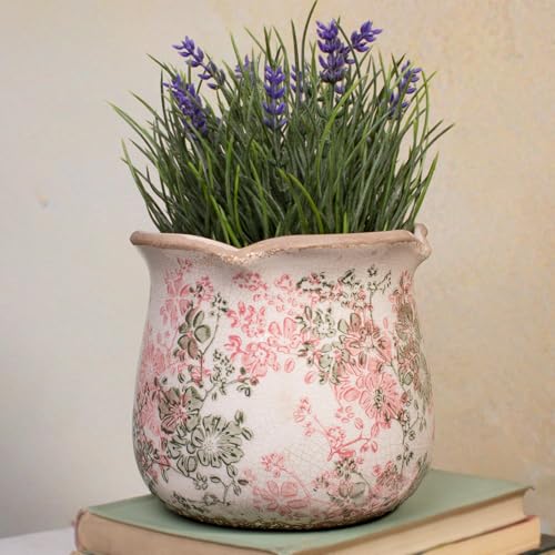 Ceramic Pots for Plants (Pastel Meadow)