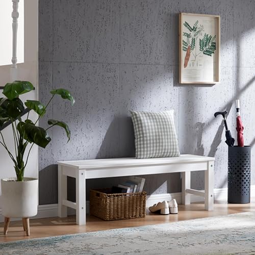 47" Backless Outdoor Bench for 2 (2 Count)