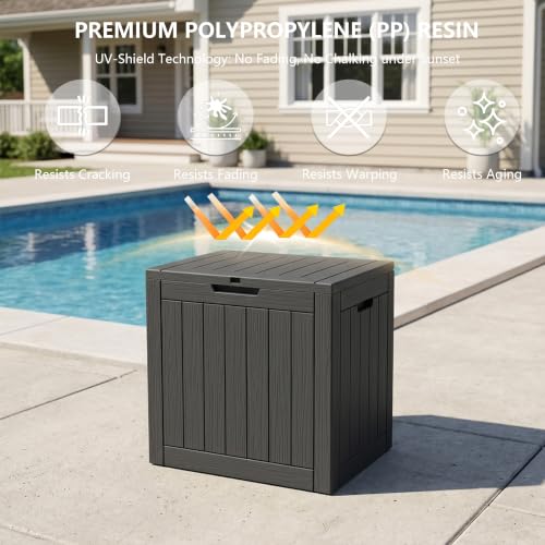 Outdoor Storage Box (Black / 35 Gallon 3.0)