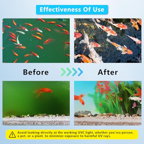 55W Pond UV Light for 500 (55W/For 6000 Gallon)