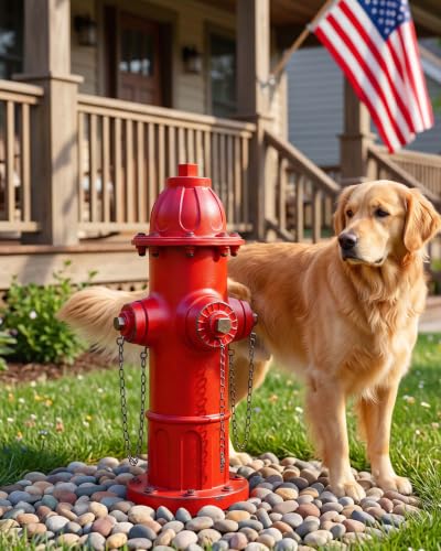 21.4" Garden Fire Hydrant Statue