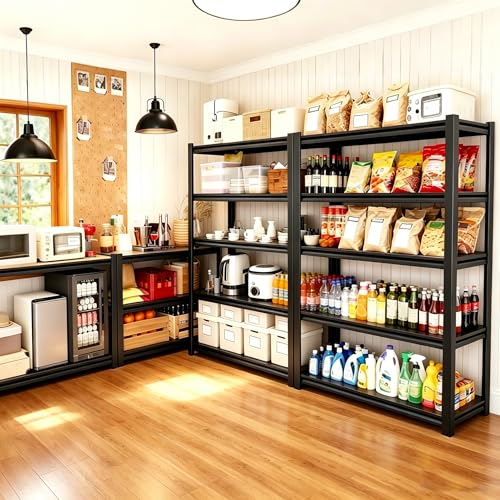 45''W Garage Shelving Heavy Duty Metal Storage Shelves Series (63''Hx45''Wx16''D)