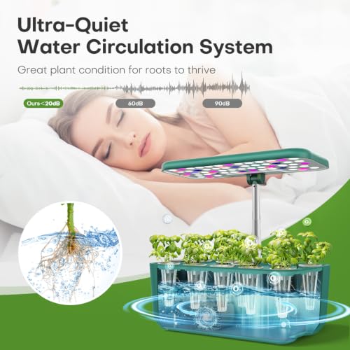 Hydroponics Growing System (Green)
