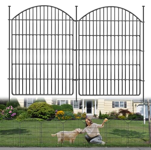 10 Panels Decorative Garden Fence (40in(H) X 24ft(L))