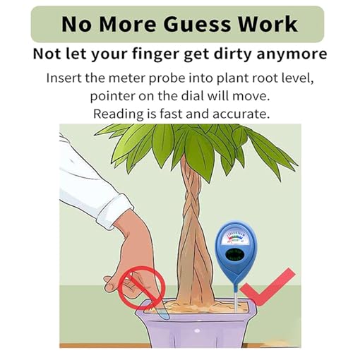 2 Pcs Green Soil Moisture Meter (BLUE+BLUE)