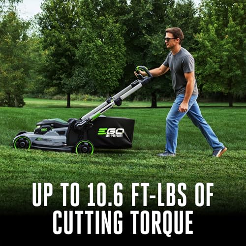 Electric Lawn Mower (22" / w/(2) 6.0Ah Batteries, Super Composite)