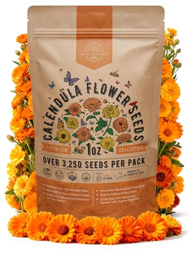 Calendula Seeds Pack 1 oz