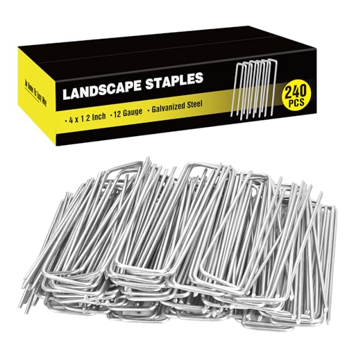 240 Pack Landscape Staples 4 Inch (4 Inch)