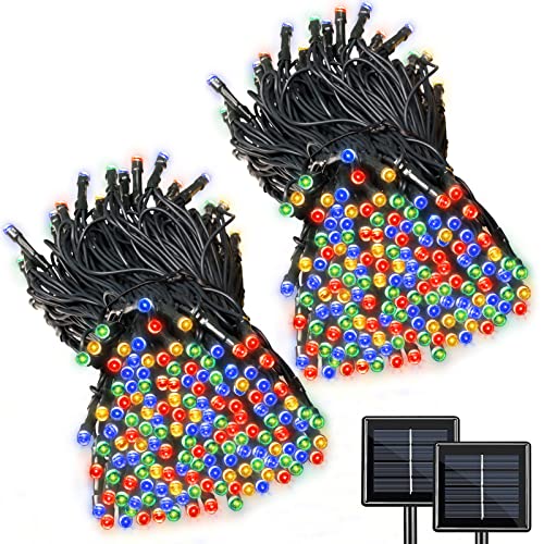 Solar String Lights Outdoor 2 Pack (2 Count)