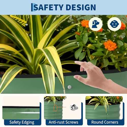 Galvanized Raised Garden Bed