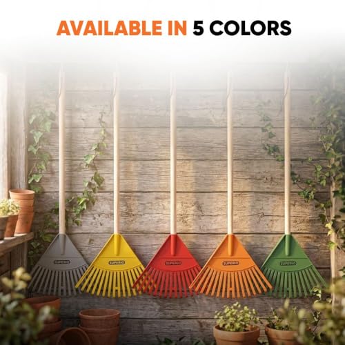 Kids Leaf Rake (Yellow)