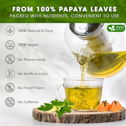 Premium 4 oz Papaya Dried Loose Leaves (4oz)