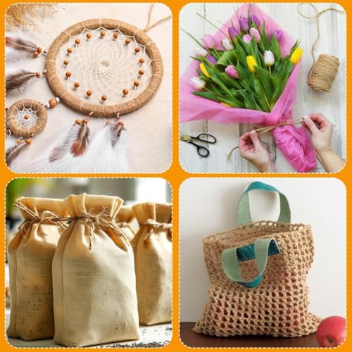 Natural Jute Twine (500 Foot)