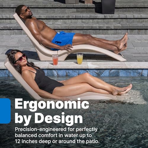 Vero Pool Lounger (Tan / Pool Lounger)