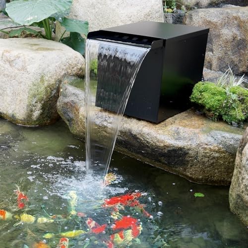 Large Capacity Stainless Steel Pond Waterfall Filter System (Up to 4500 Gallons)
