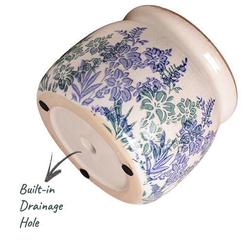 Pots for Plants (Vintage Blue / 6.3 in)
