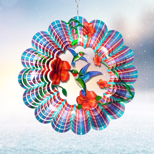 Hummingbird Wind Spinner