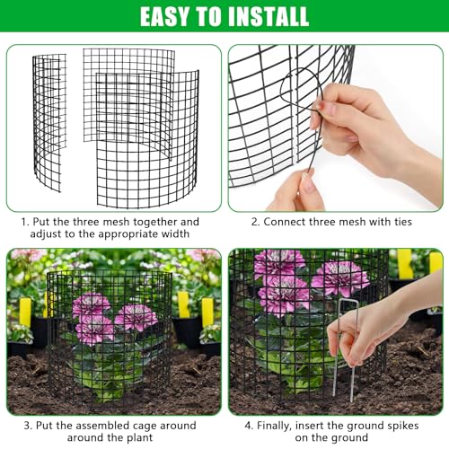 5 Pack Plant Protectors from Animals