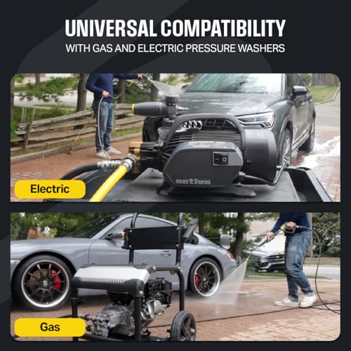 75’ Pressure Washer Hose Compatible with gas and electric pressure washers (75 Ft)